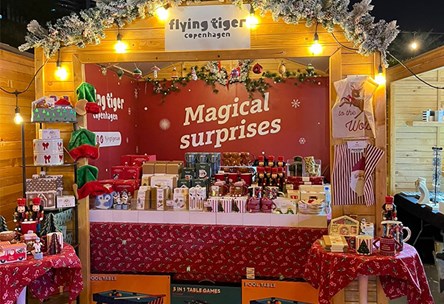 Flying Tiger Copenhagen Brings Festive Fun to Winter District Emirates at Towers Plaza